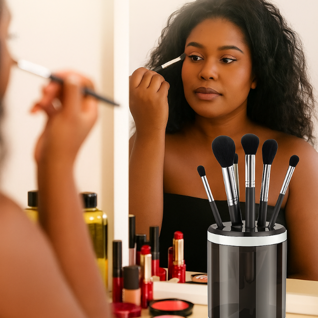 Nettoyeur pinceaux makeup