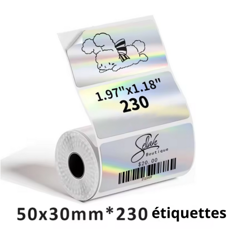 Étiquettes Adhésives pour imprimante