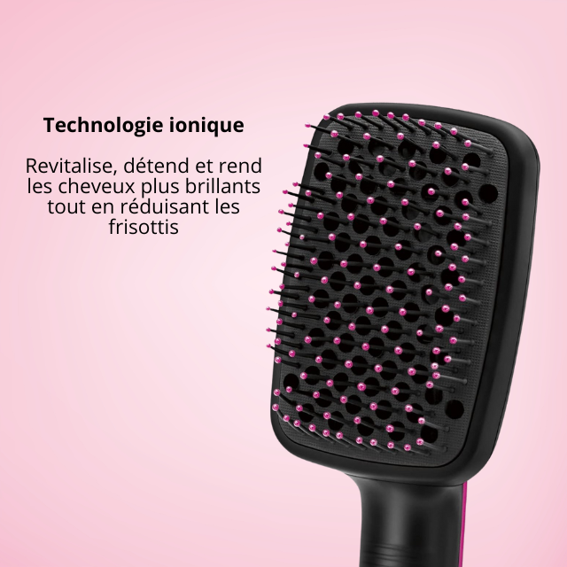 Brosse soufflante à air chaud