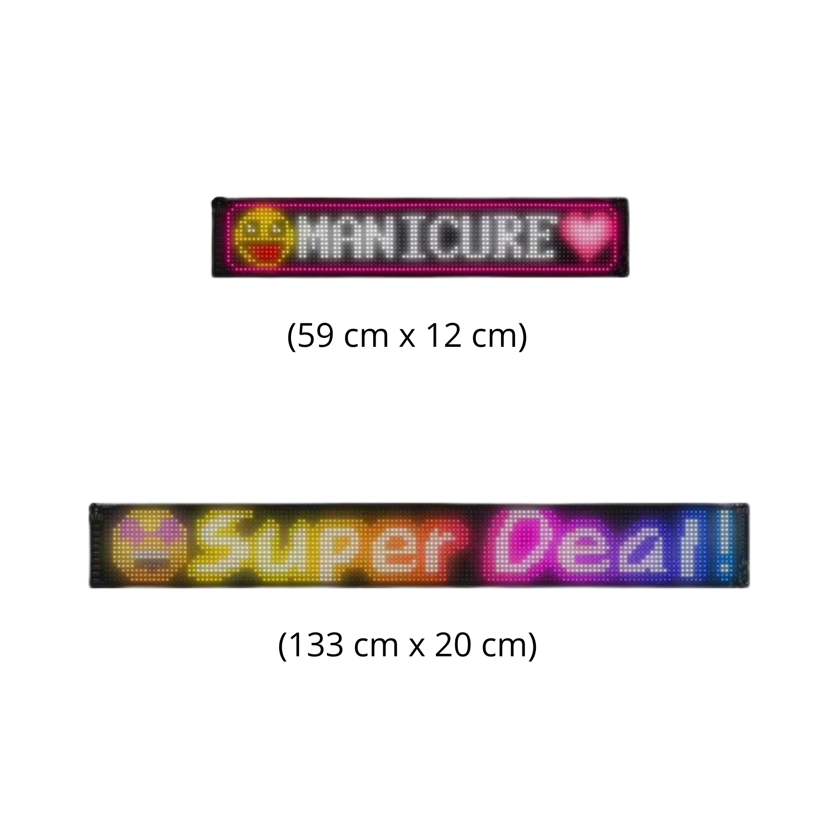 Affichage LED personnalisable