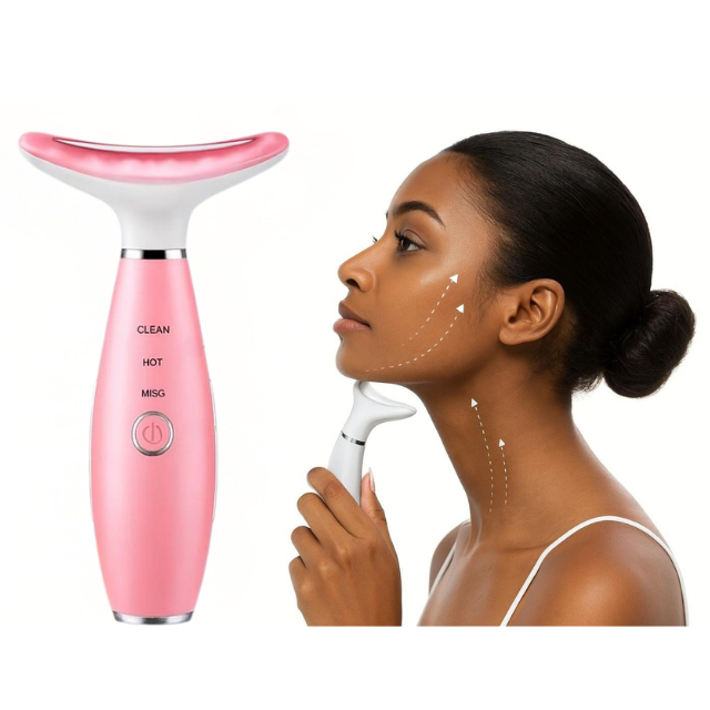 Appareil de Massage Facial Chauffant 3-en-1
