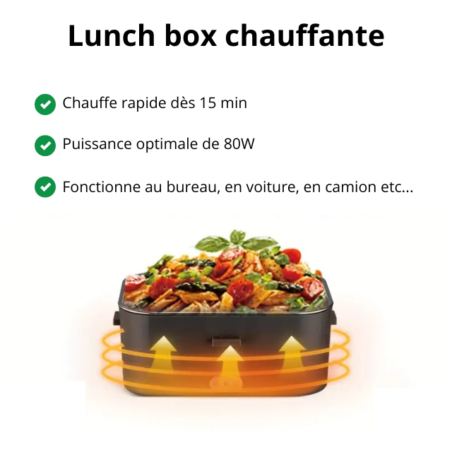 Lunch box chauffante