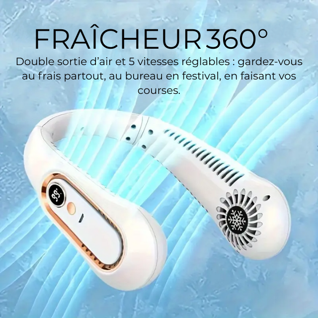 Ventilateur de Cou 360°