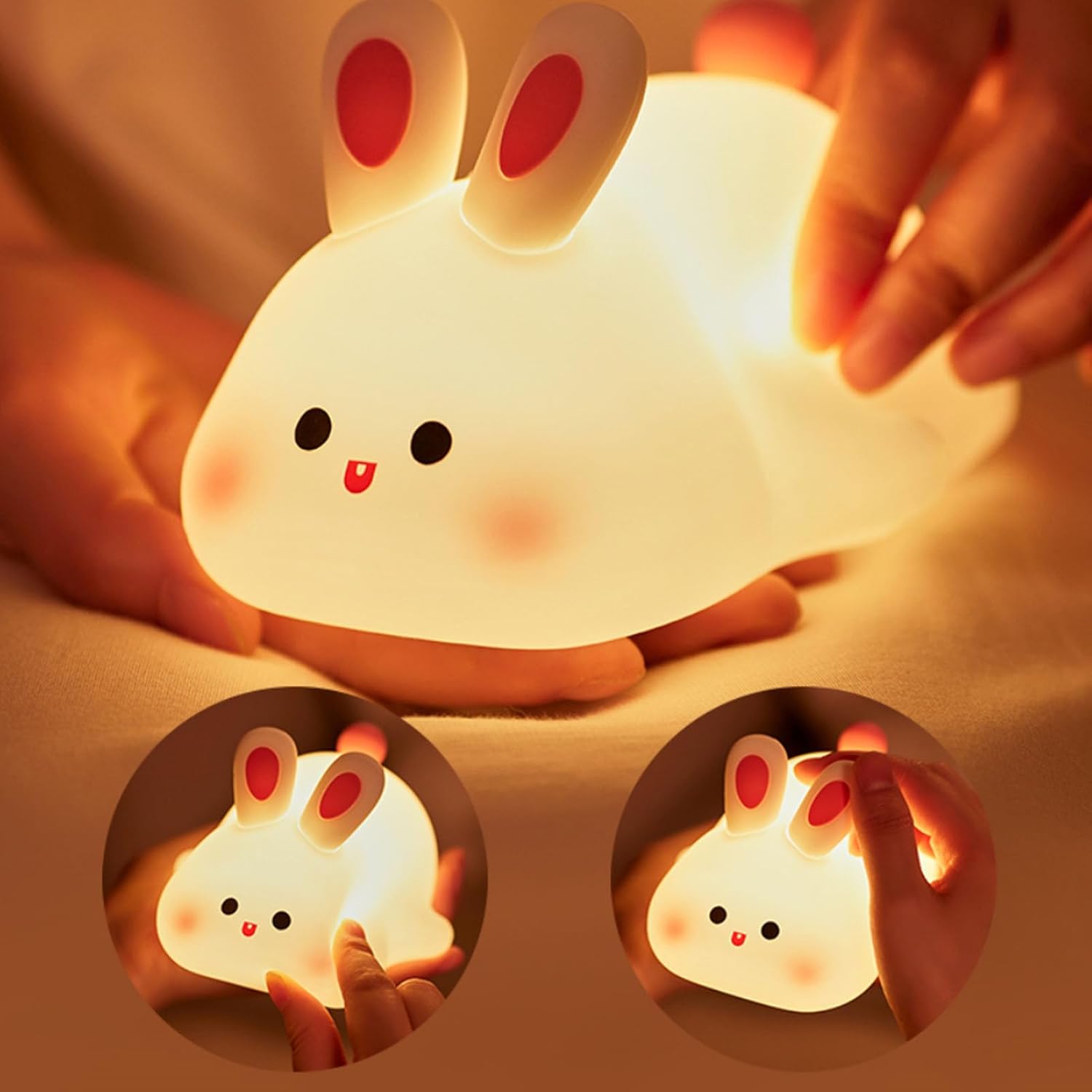 Veilleuse silicone animaux