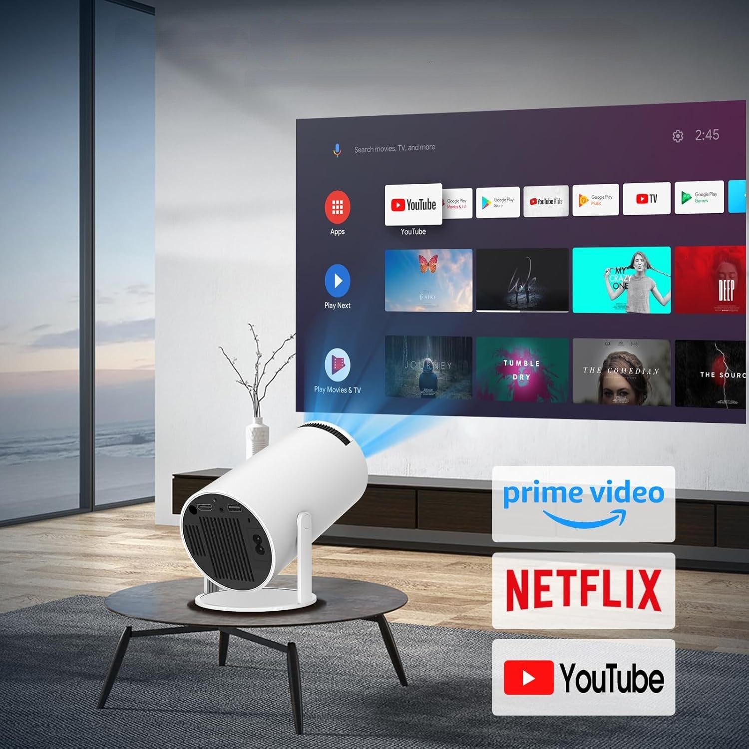 Vidéo projecteur portable