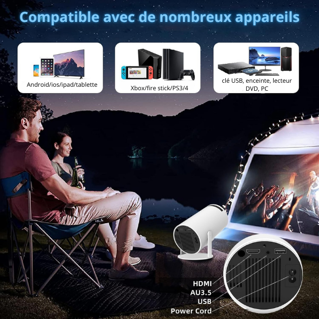 Vidéo projecteur portable