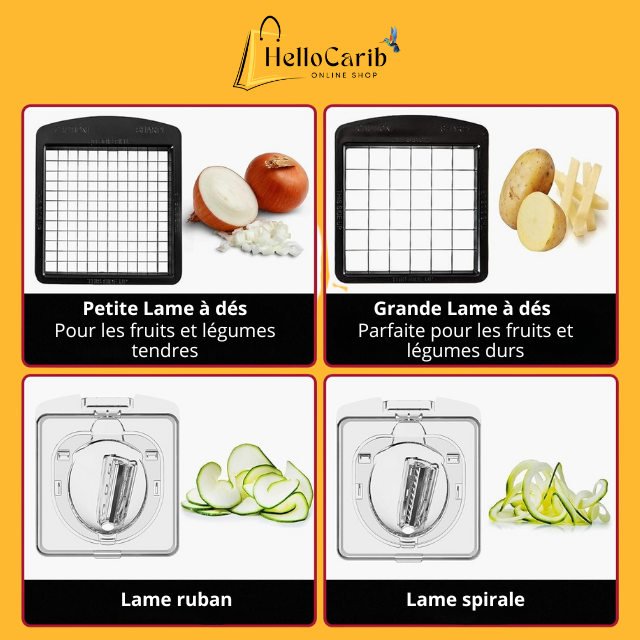 Coupe-Légumes Multifonction