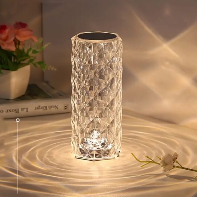 Lampe Cristal LED multicolore