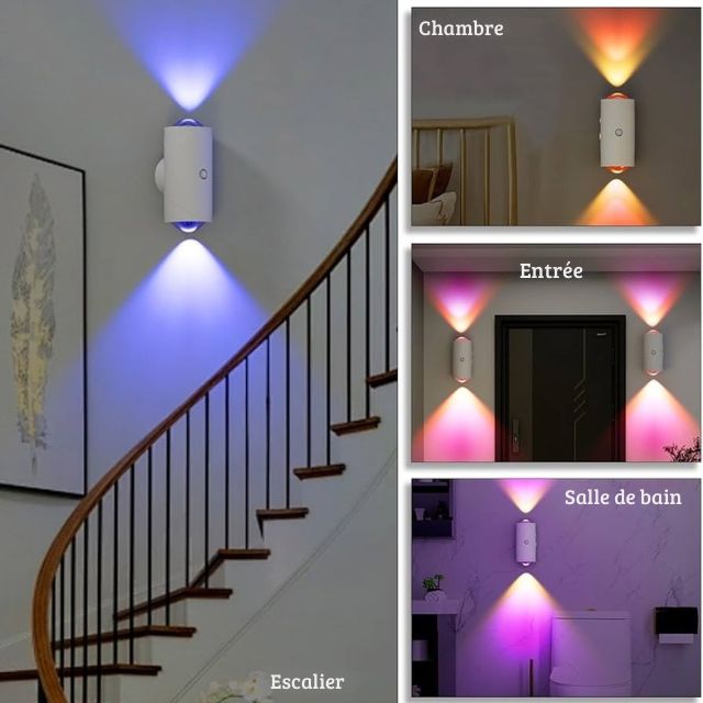 Lampe Murale LED Détecteur de Mouvement