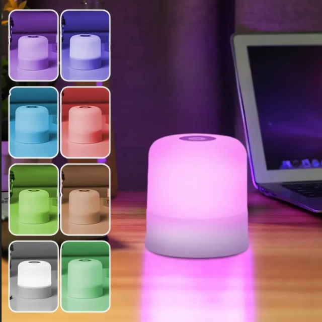 Lampe de Chevet Tactile multicolore