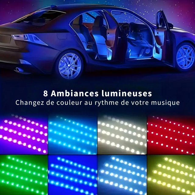 LED pour intérieur voiture