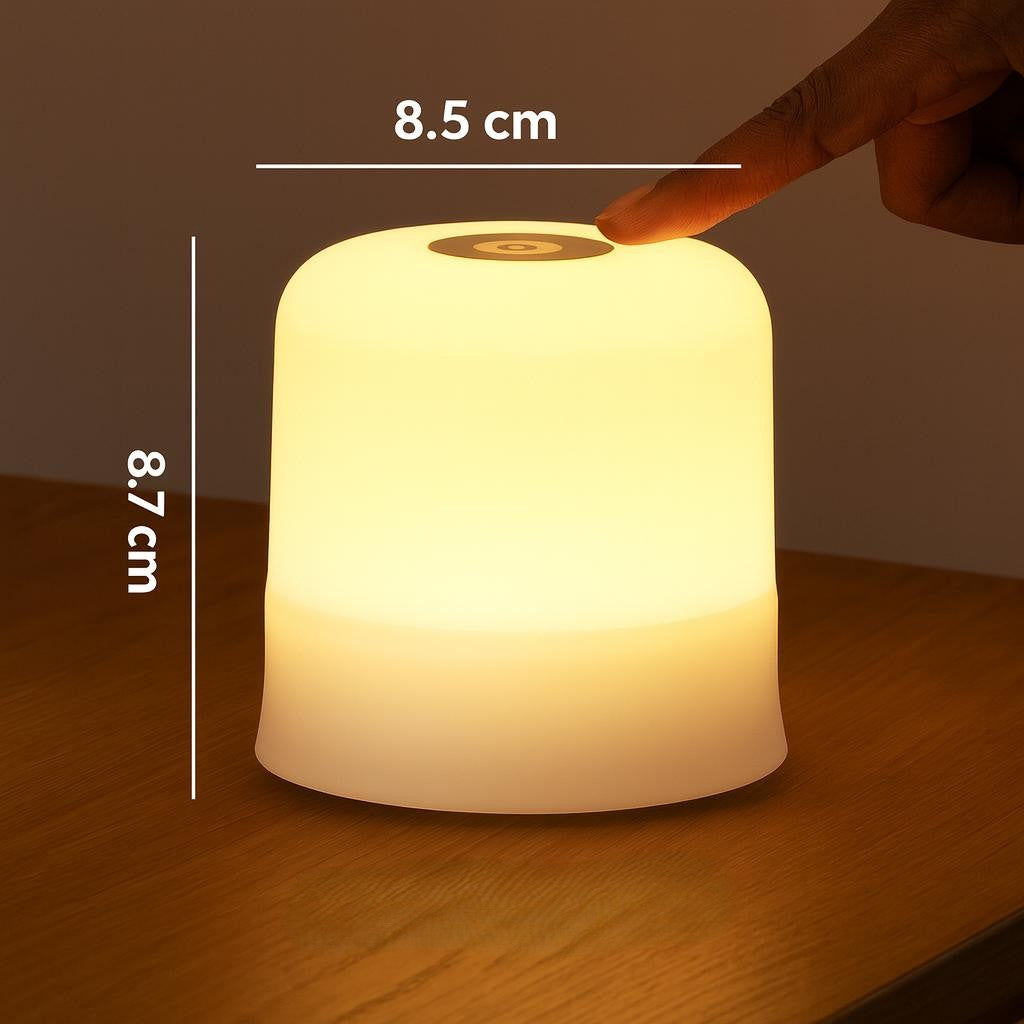 Lampe de Chevet Tactile multicolore