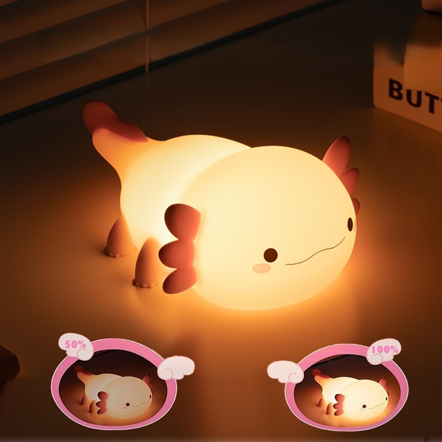 Veilleuse silicone animaux