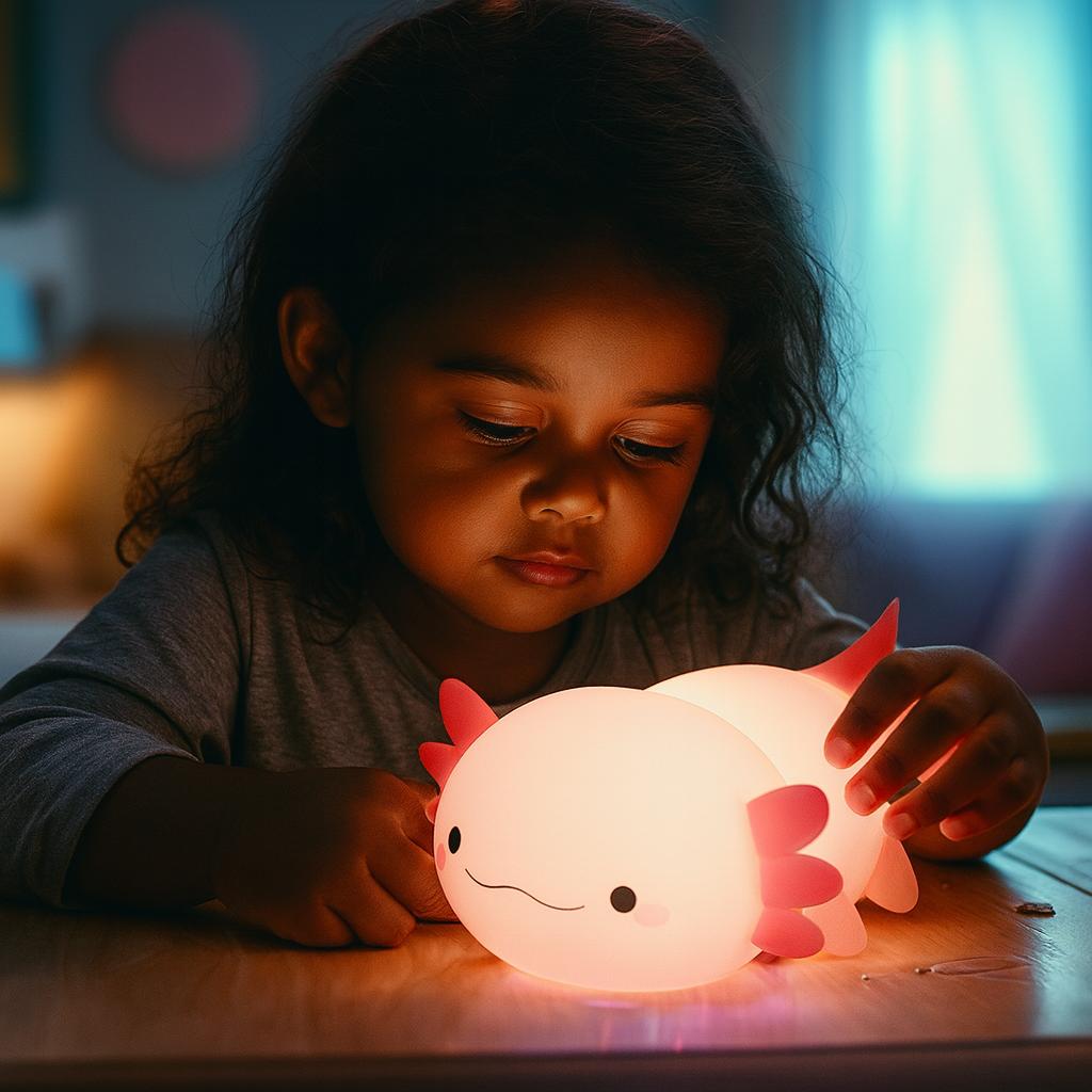 Veilleuse silicone animaux