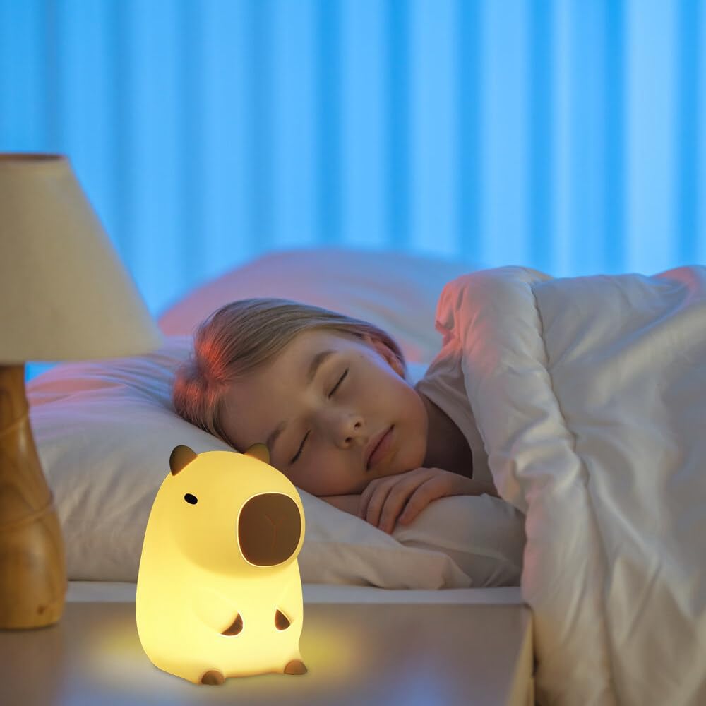 Veilleuse silicone animaux